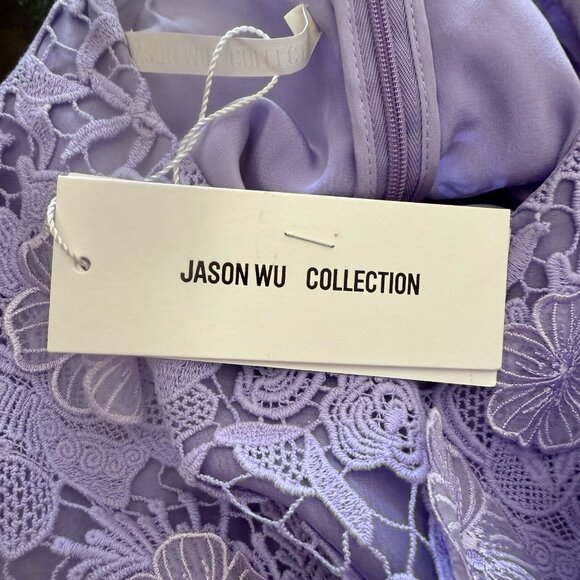 JASON WU COLLECTION GUIPURE COTTON MIDI DRESS SIZE S/M NEW - Picture 12 of 16